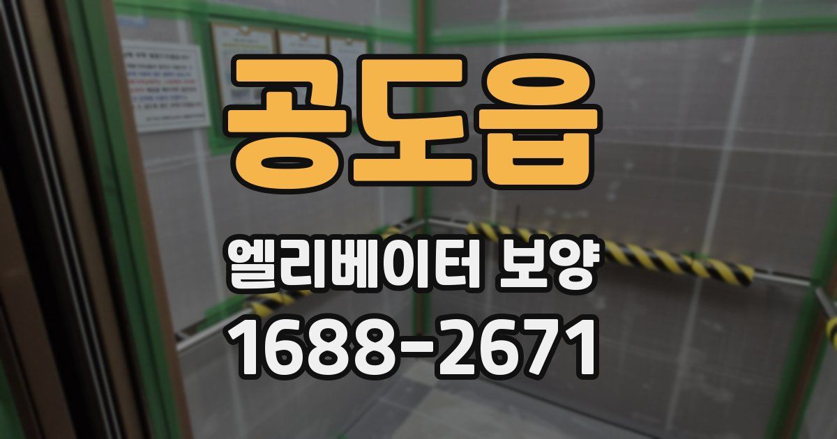 공도읍 엘리베이터 보양