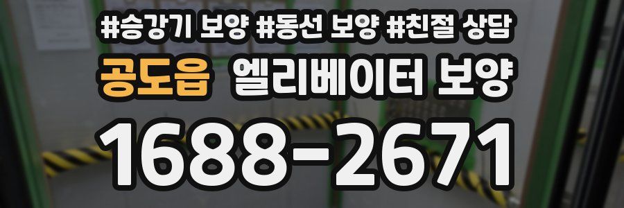 공도읍 엘리베이터 보양