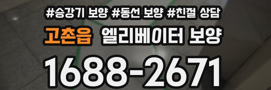 고촌읍 엘리베이터 보양