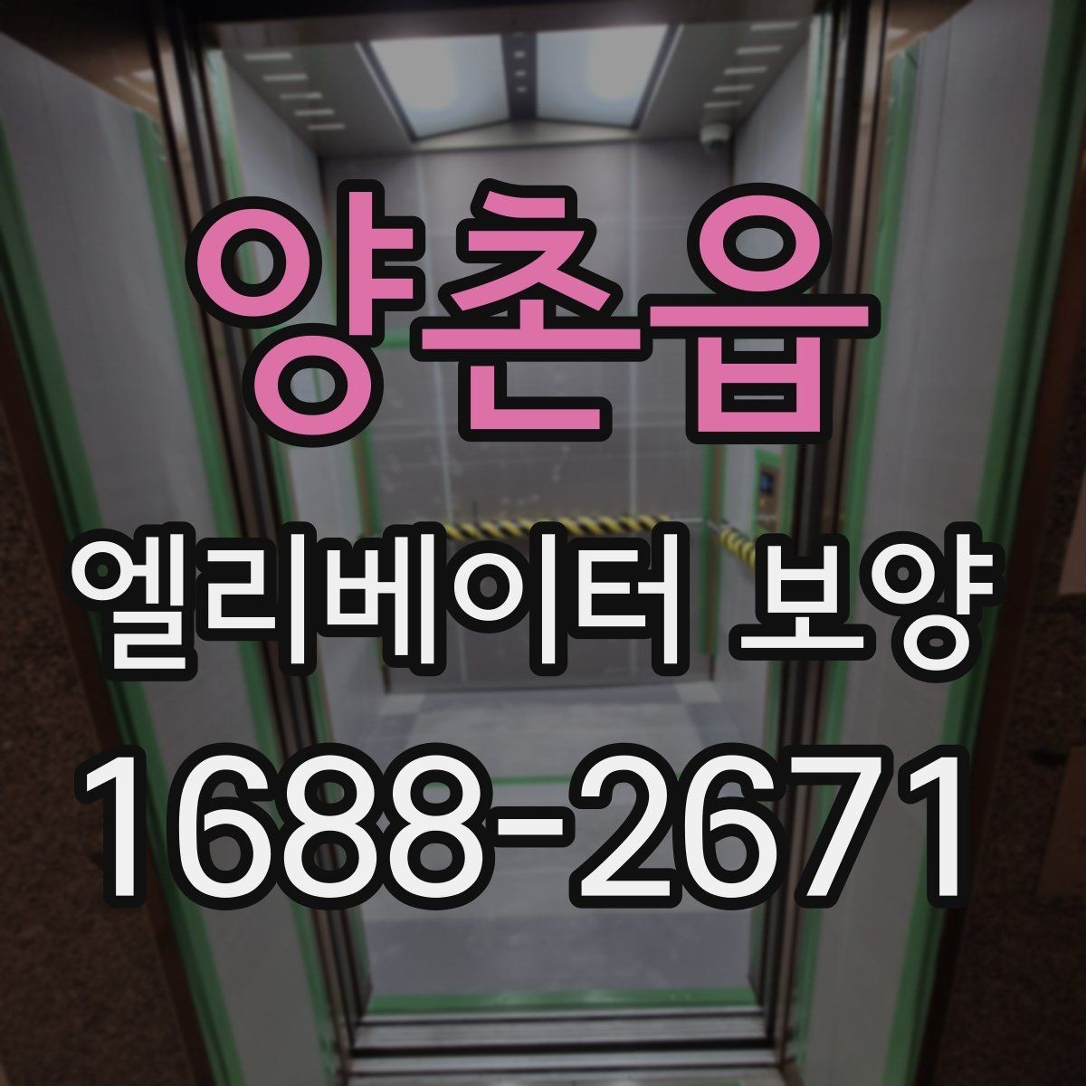 양촌읍 엘리베이터 보양 관리가 필요한 이유와 범위