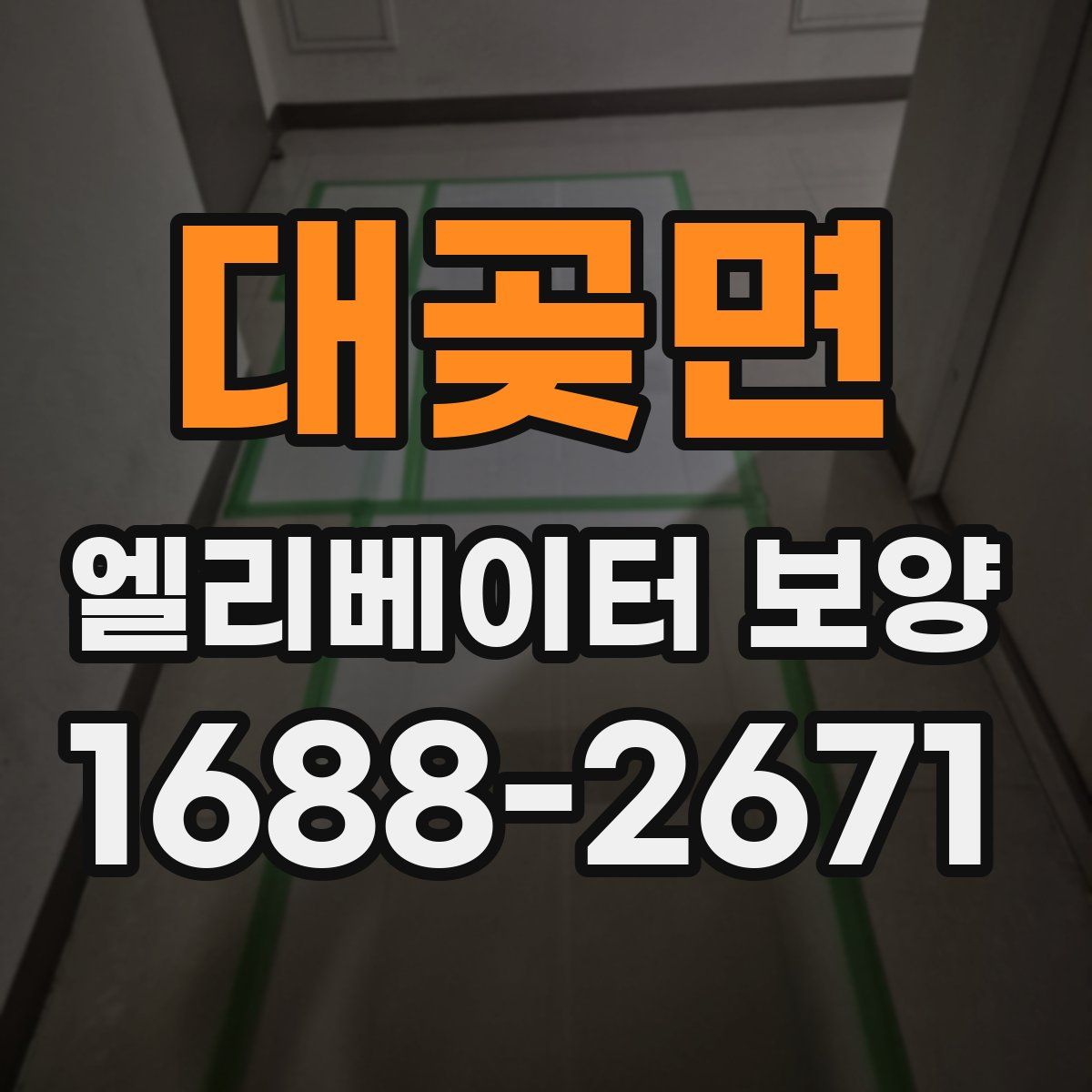 대곶면 엘리베이터 보양