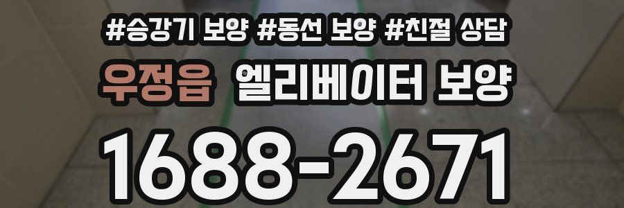 우정읍 엘리베이터 보양