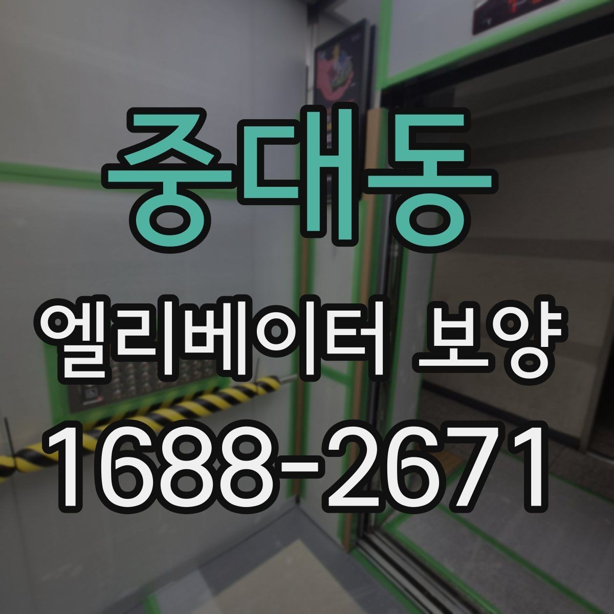 중대동 엘리베이터 보양 시공 사례로 보는 현장 대응력