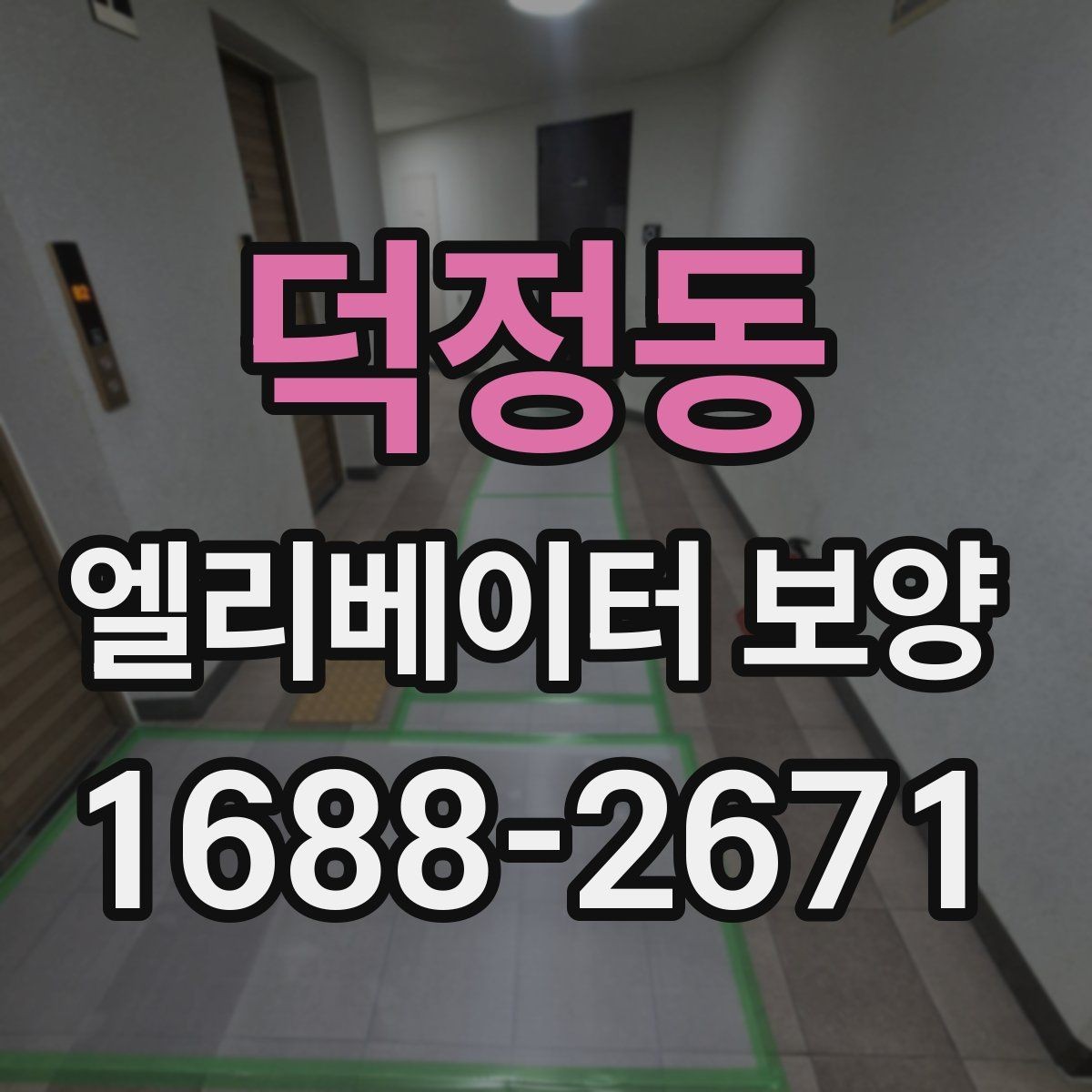 덕정동 엘리베이터 보양 견적 차이가 나는 이유를 정리하면
