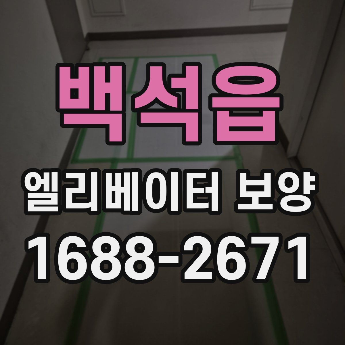 백석읍 엘리베이터 보양 견적을 볼 때 체크할 항목