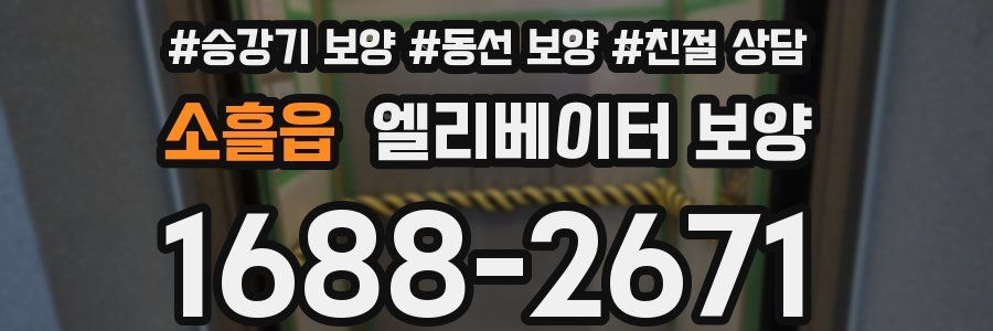 소흘읍 엘리베이터 보양