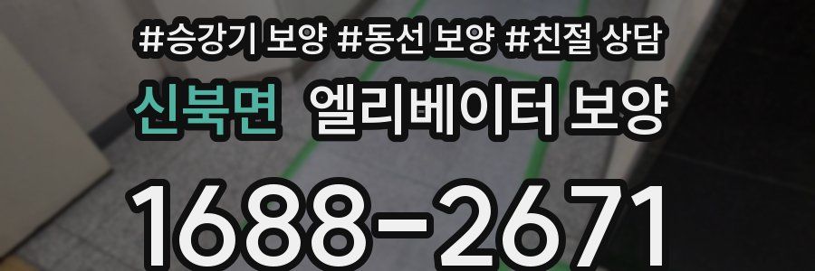 신북면 엘리베이터 보양