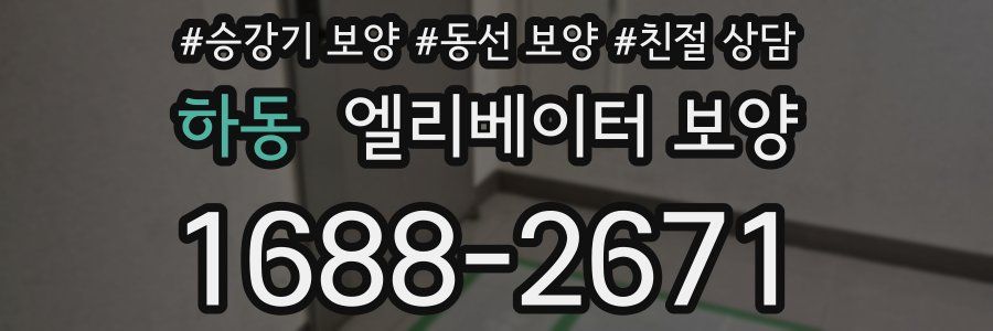 하동 엘리베이터 보양