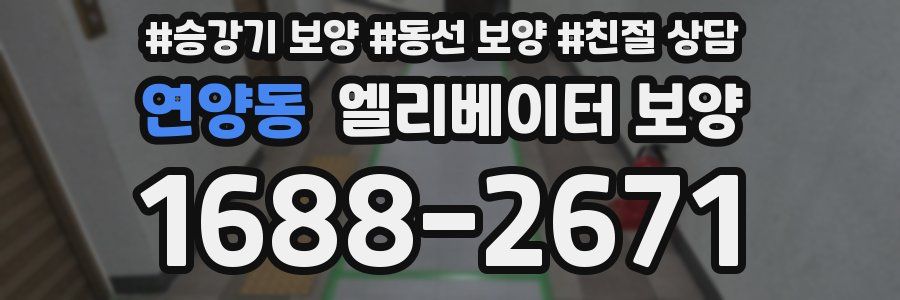 연양동 엘리베이터 보양