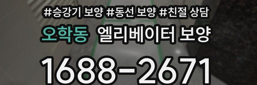 오학동 엘리베이터 보양
