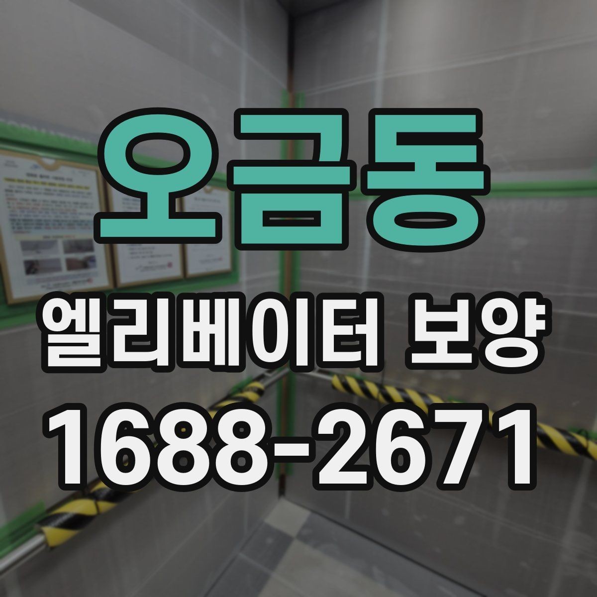 오금동 엘리베이터 보양 작업에서 보호 필름을 고를 때