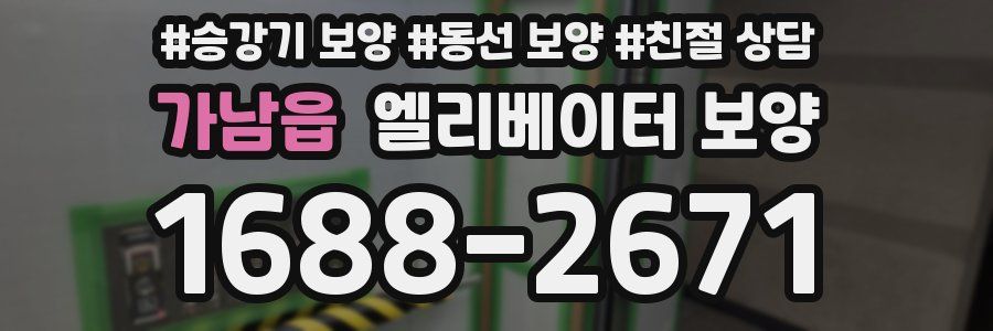 가남읍 엘리베이터 보양