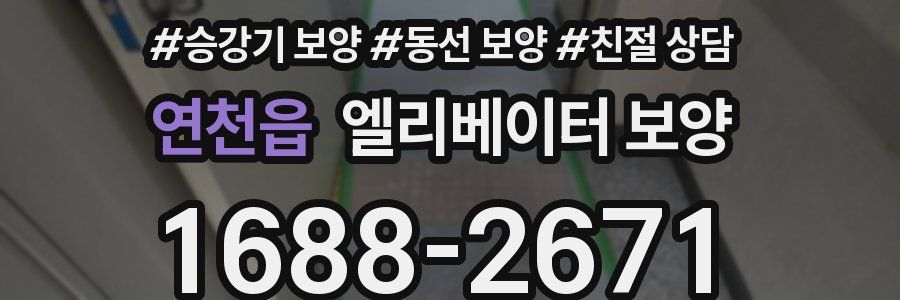 연천읍 엘리베이터 보양