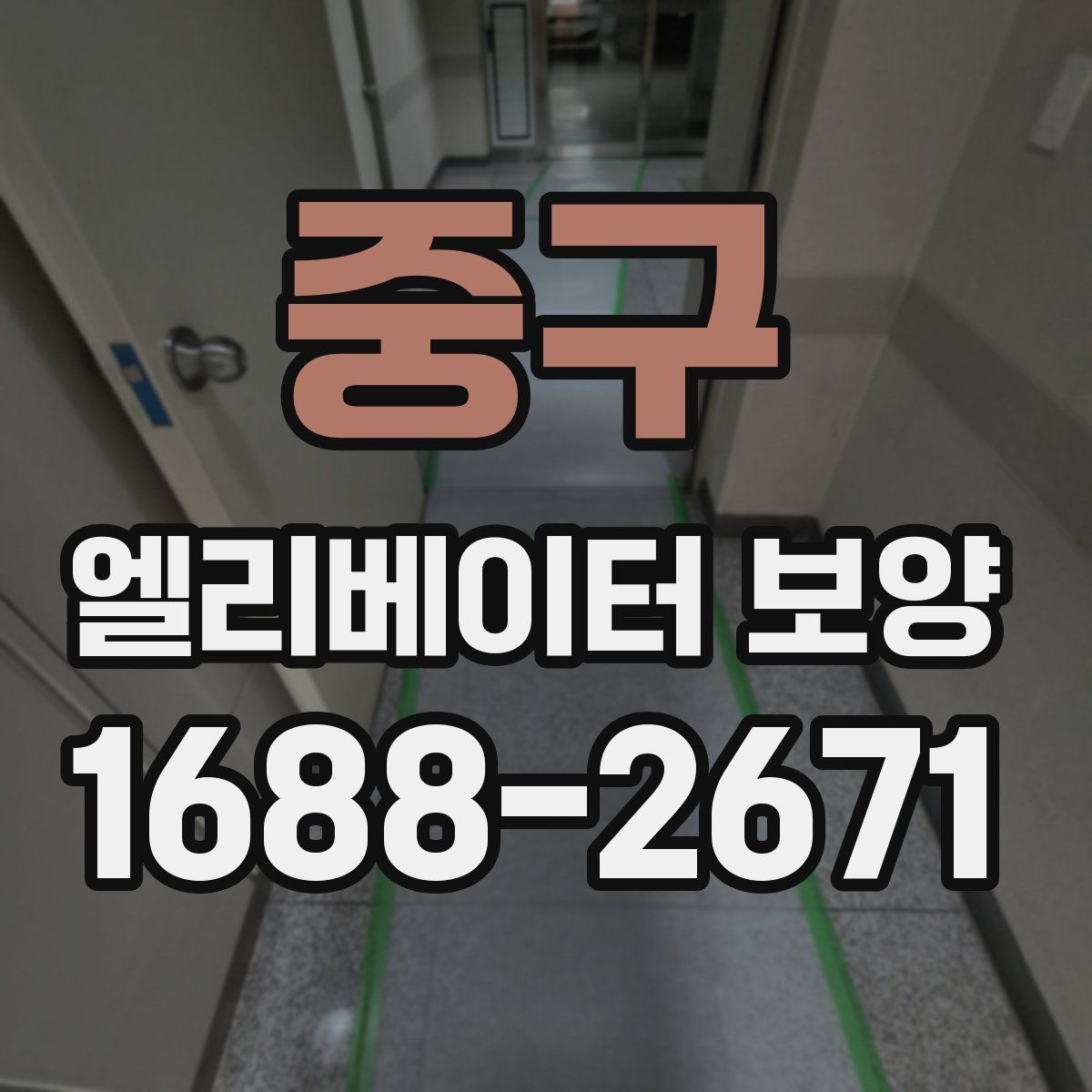 중구 엘리베이터 보양