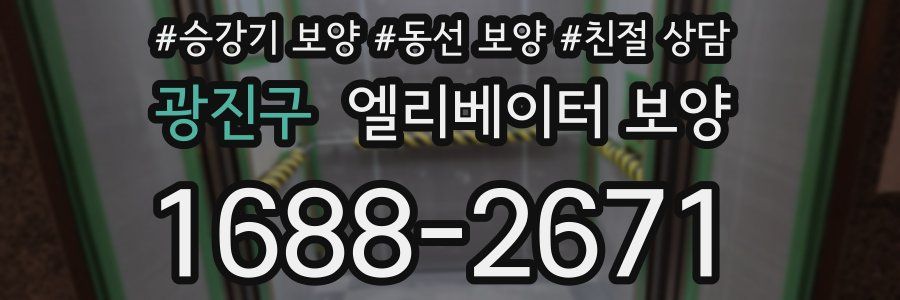 광진구 엘리베이터 보양