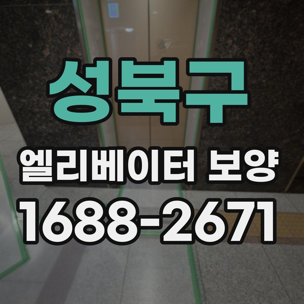 성북구 엘리베이터 보양 과정에서 확인할 안전 장비
