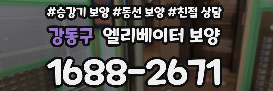 강동구 엘리베이터 보양