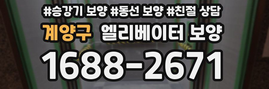 계양구 엘리베이터 보양
