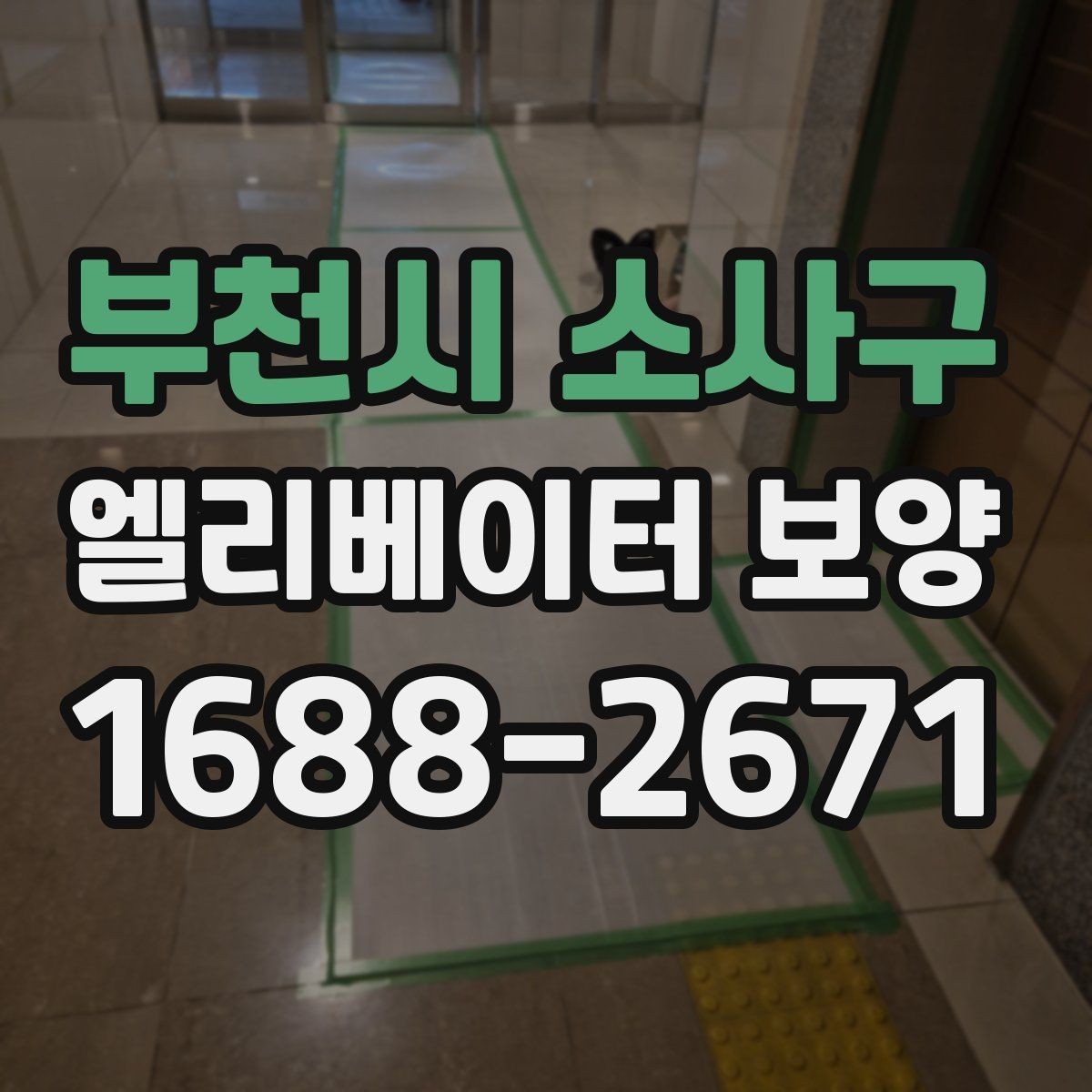 부천시 소사구 엘리베이터 보양 견적 차이가 나는 이유를 정리하면