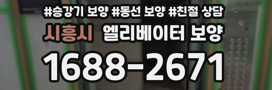 시흥시 엘리베이터 보양