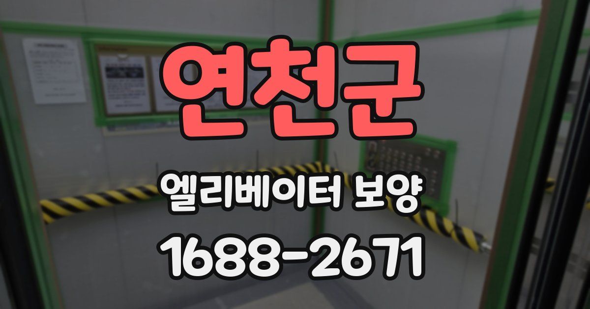 연천군 엘리베이터 보양