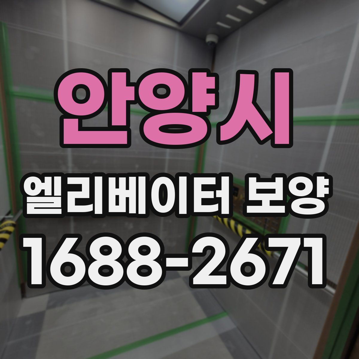 안양시 엘리베이터 보양