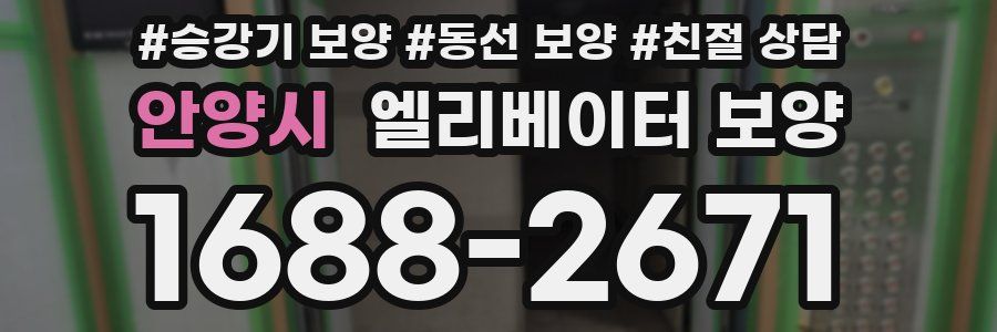 안양시 엘리베이터 보양