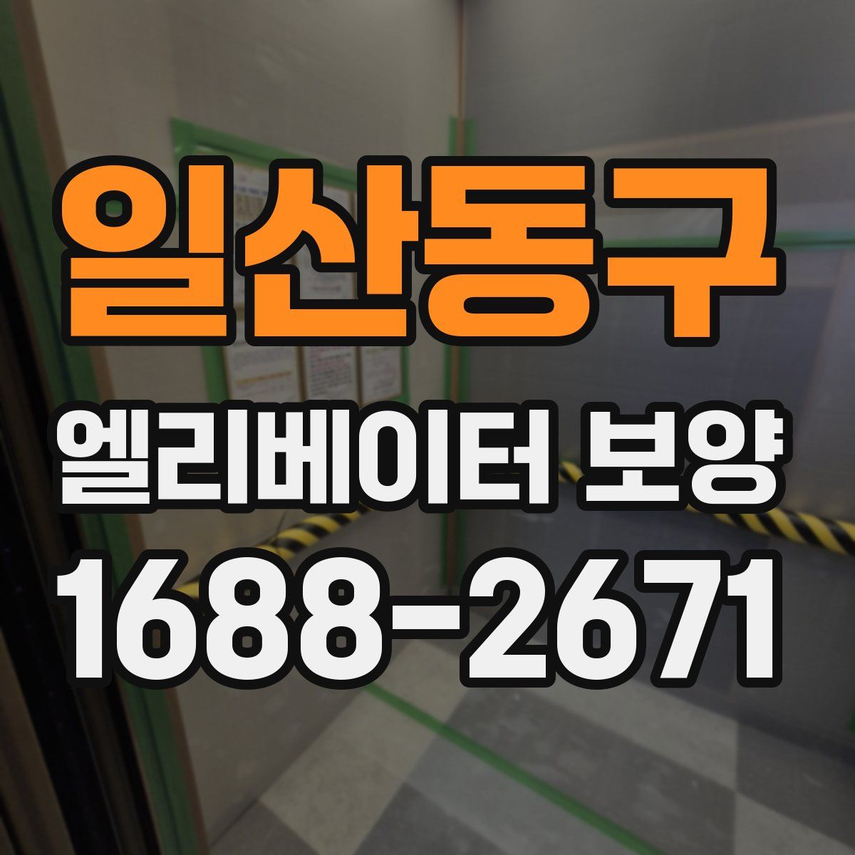 일산동구 엘리베이터 보양