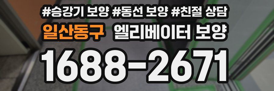 일산동구 엘리베이터 보양