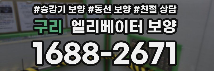 구리 엘리베이터 보양