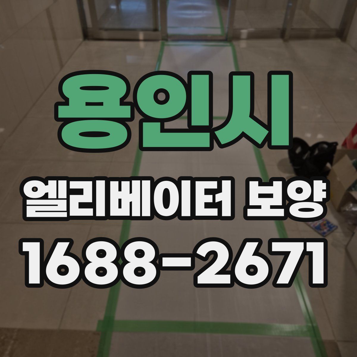 용인시 엘리베이터 보양