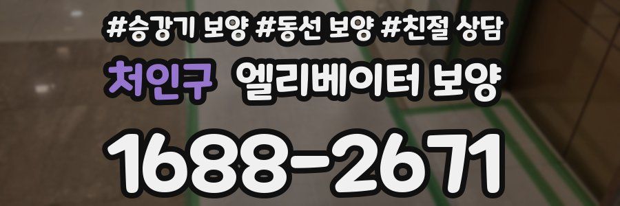 처인구 엘리베이터 보양