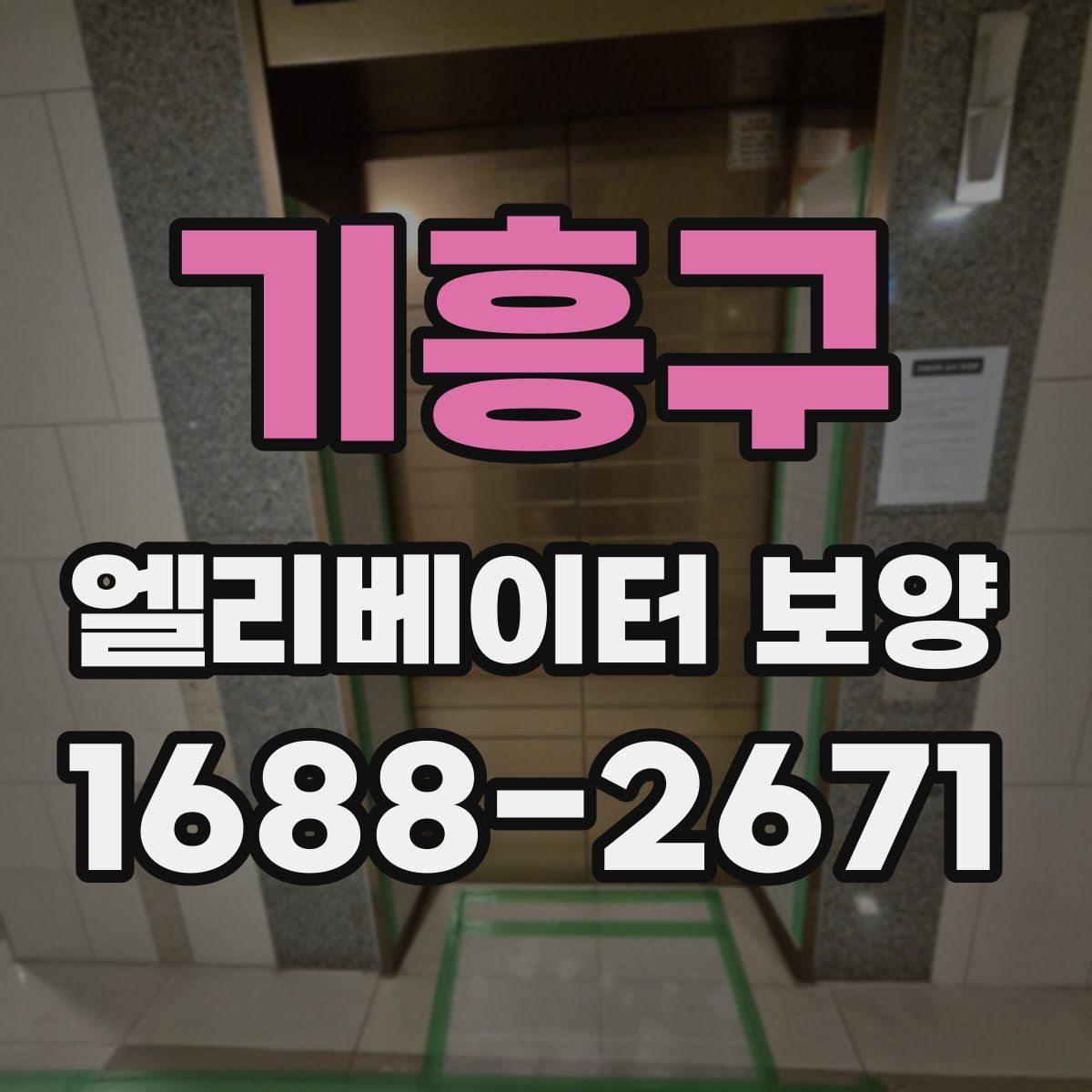 기흥구 엘리베이터 보양