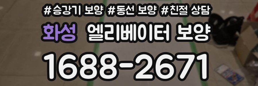 화성 엘리베이터 보양