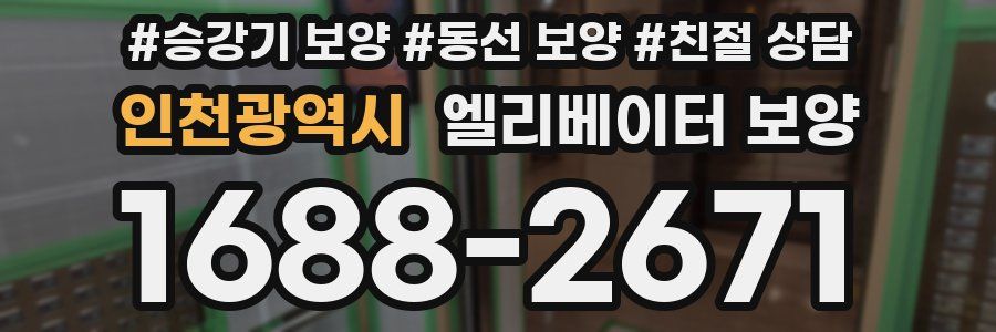 인천광역시 엘리베이터 보양