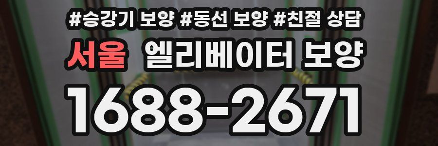 서울 엘리베이터 보양
