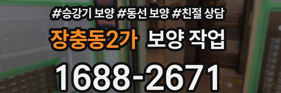장충동2가 보양 작업