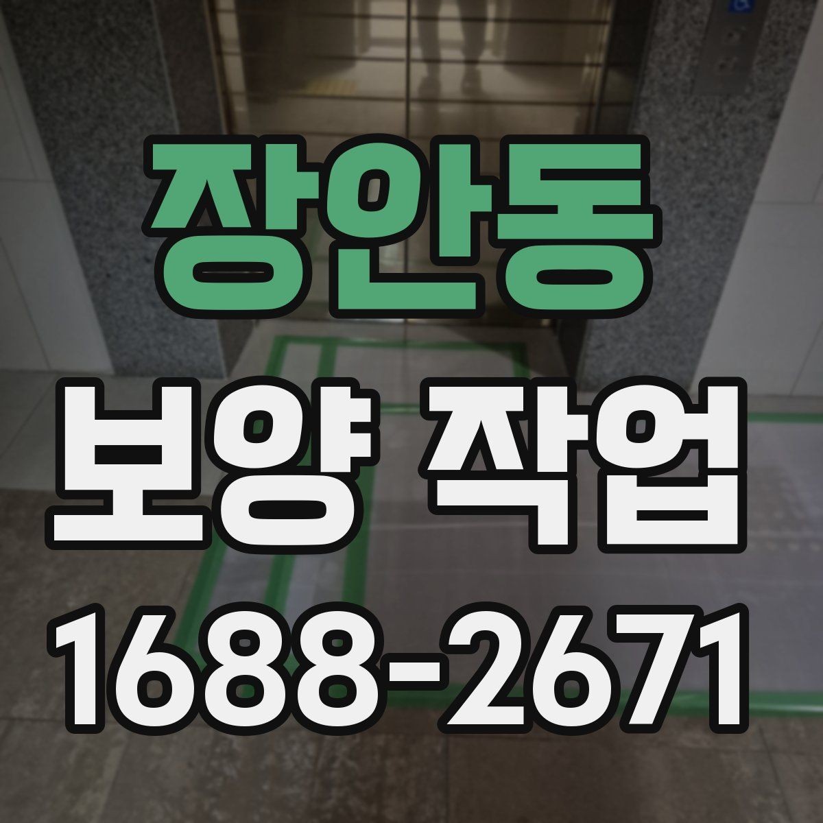 장안동 보양 작업 선택 기준과 비교 포인트