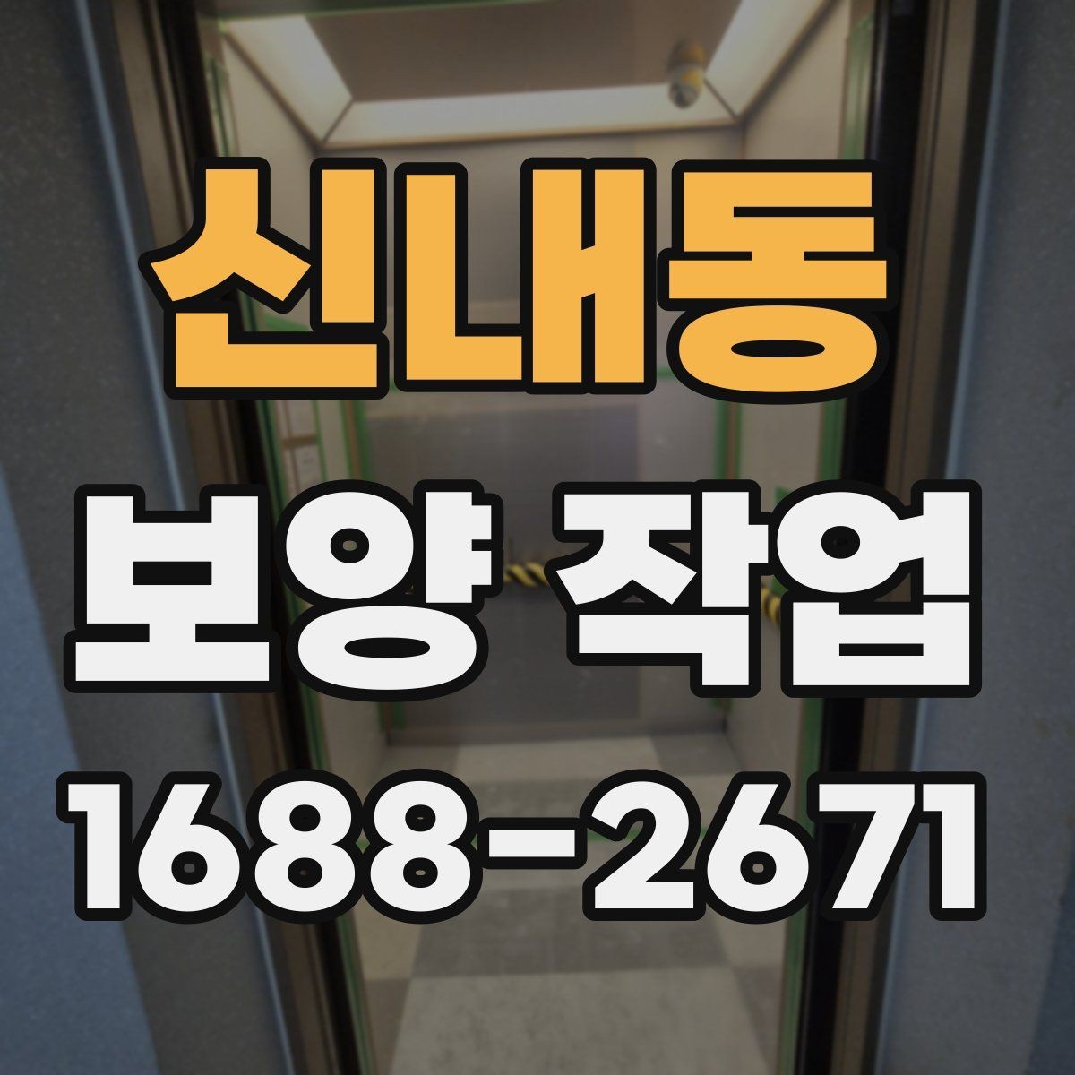 신내동 보양 작업 시공 전후 비교로 보는 변화