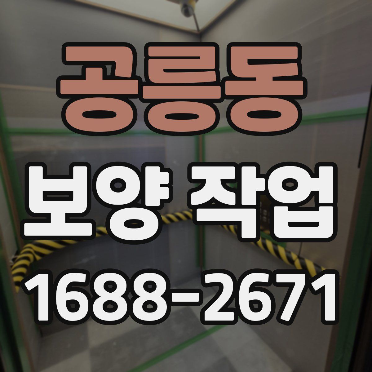 공릉동 보양 작업