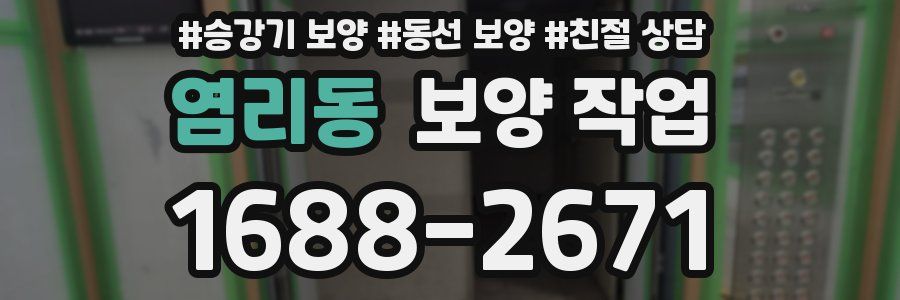 염리동 보양 작업