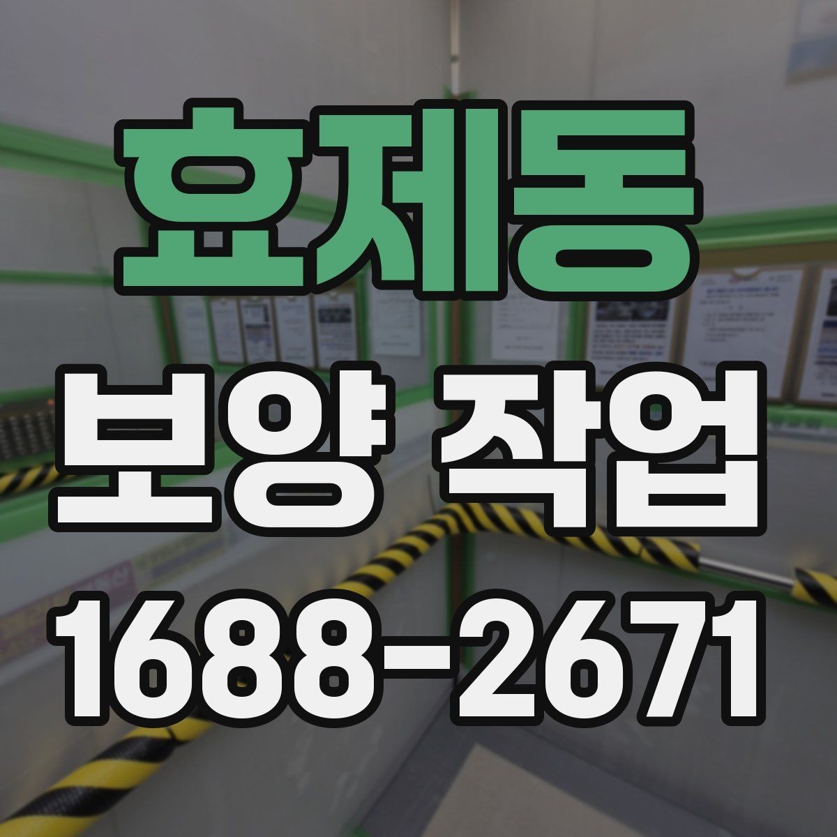 효제동 보양 작업 전 꼭 알아야 할 기본 절차