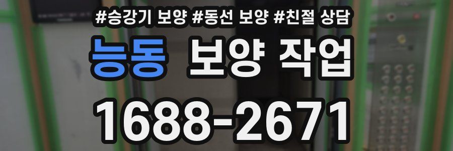 능동 보양 작업