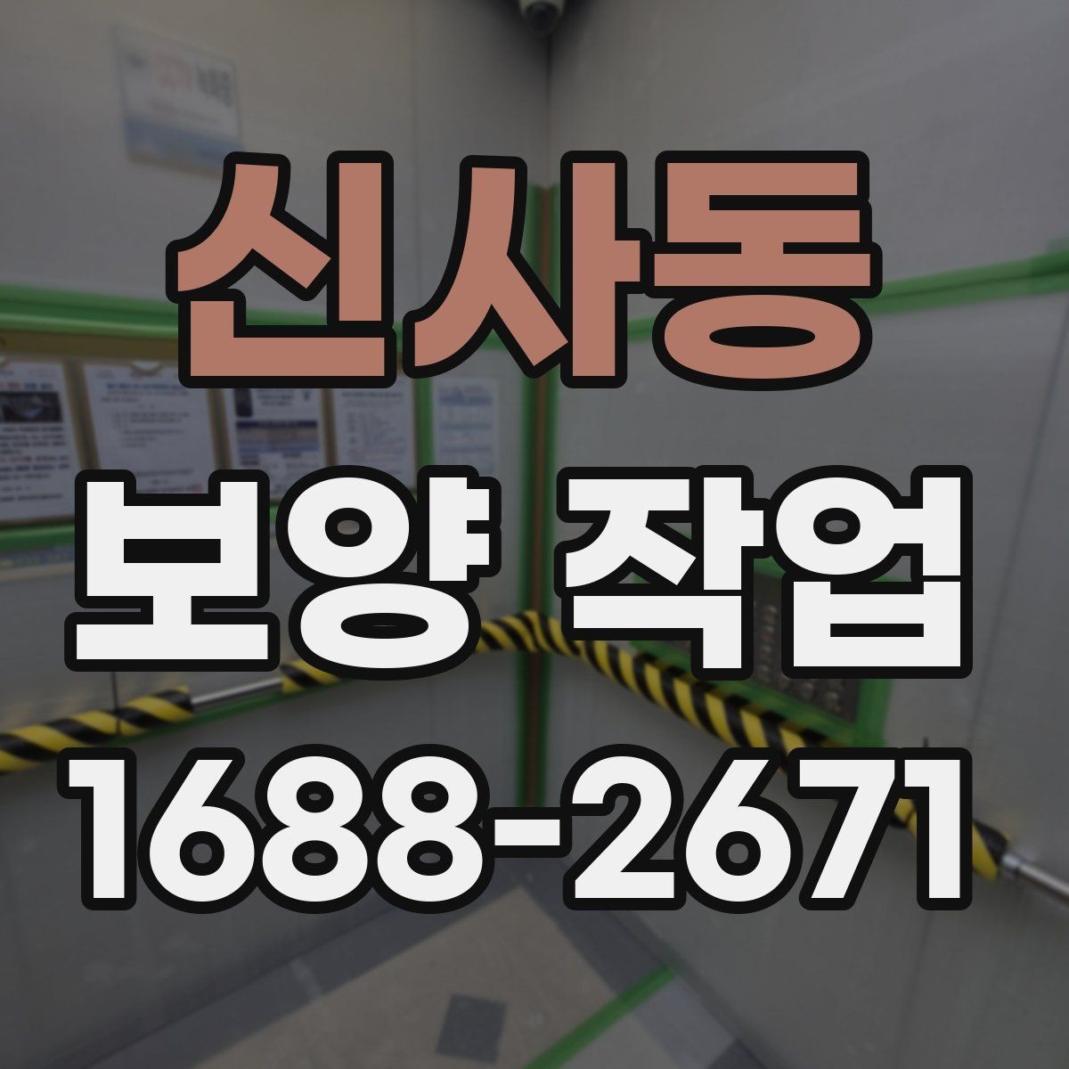 신사동 보양 작업 비용 산정 시 확인할 요소