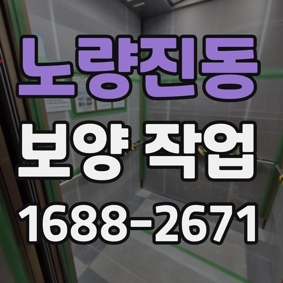 노량진동 보양 작업 후 관리가 필요한 이유