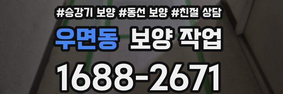 우면동 보양 작업