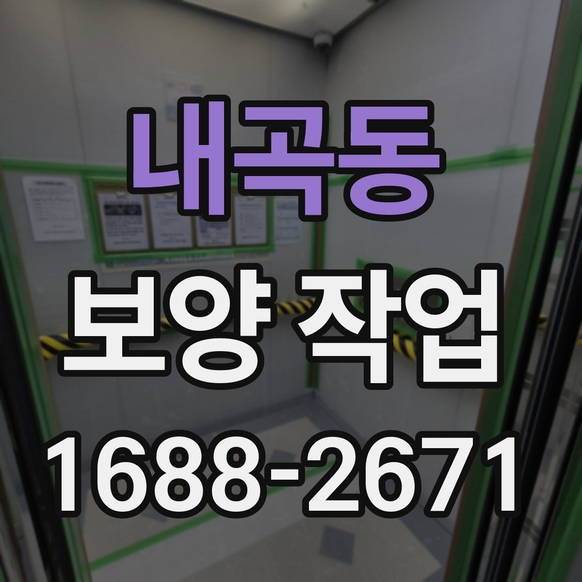 내곡동 보양 작업 전 체크해야 할 핵심 사항