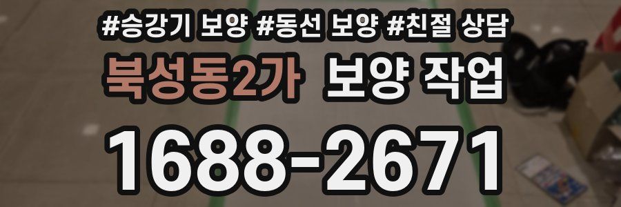 북성동2가 보양 작업