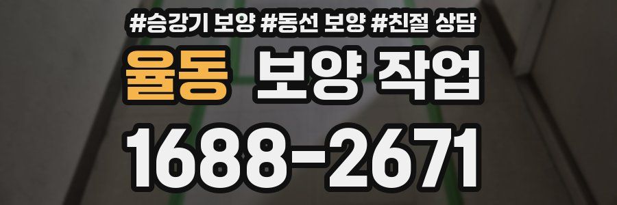 율동 보양 작업
