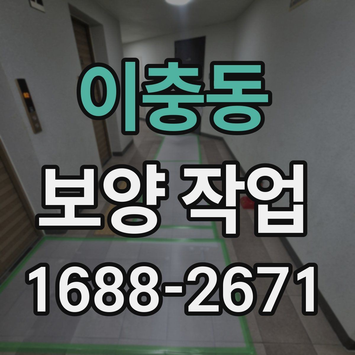 이충동 보양 작업 계획을 세울 때 흔한 실수